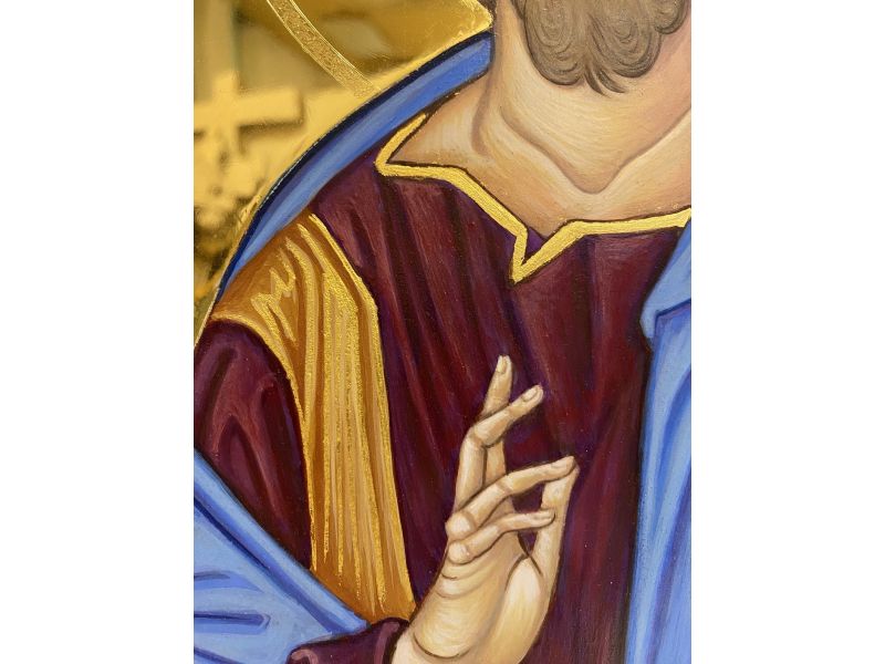 Icona, Cristo Pantocrator 24x32 cm