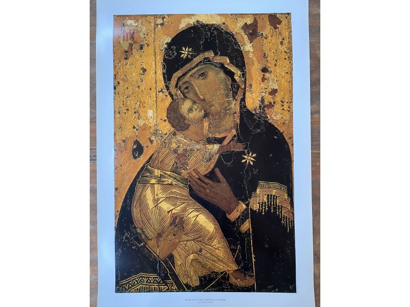 Stampa icona Madre di Dio della Tenerezza di Vladimir