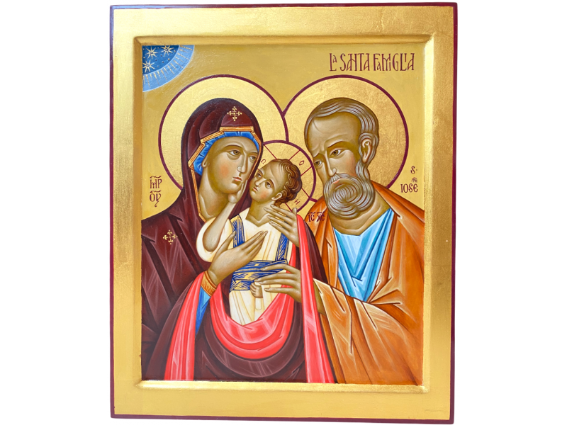 Ikone, Heilige Familie 25x30 cm