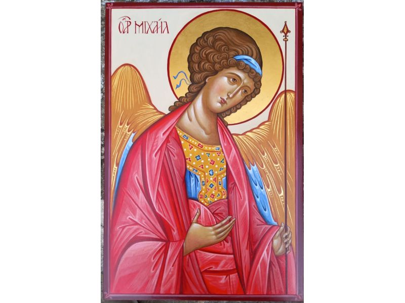 Icono Arcngel Miguel de Rublev, 22x33 cm
