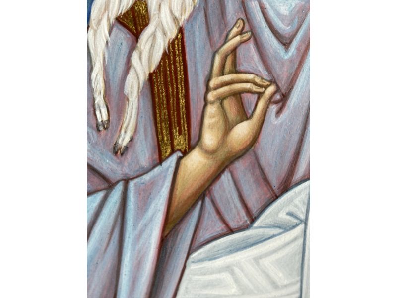 Icona Cristo Buon Pastore 20x30 cm