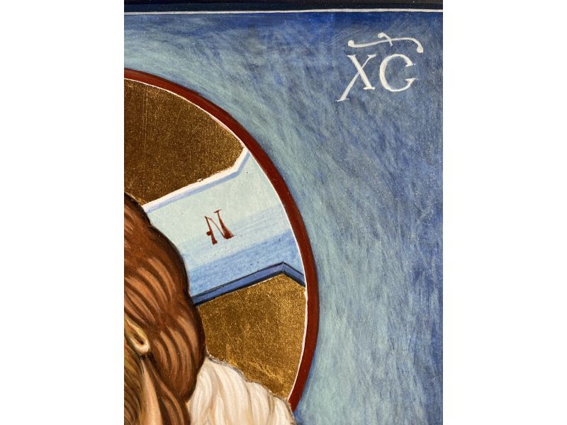 Icona Cristo Buon Pastore 20x30 cm