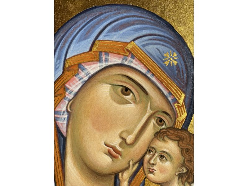 Icona Madre di Dio della Tenerezza 20x26 cm