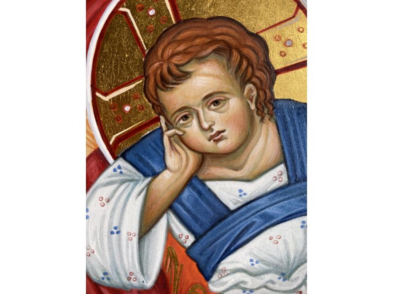 Icona dipinta, Anapeson 26x20 cm