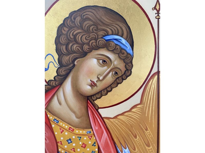 Icono Arcngel Miguel de Rublev, 22x33 cm
