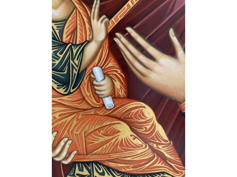 Icona, Madre di Dio Odigitria di Grottaferrata 30x43 cm