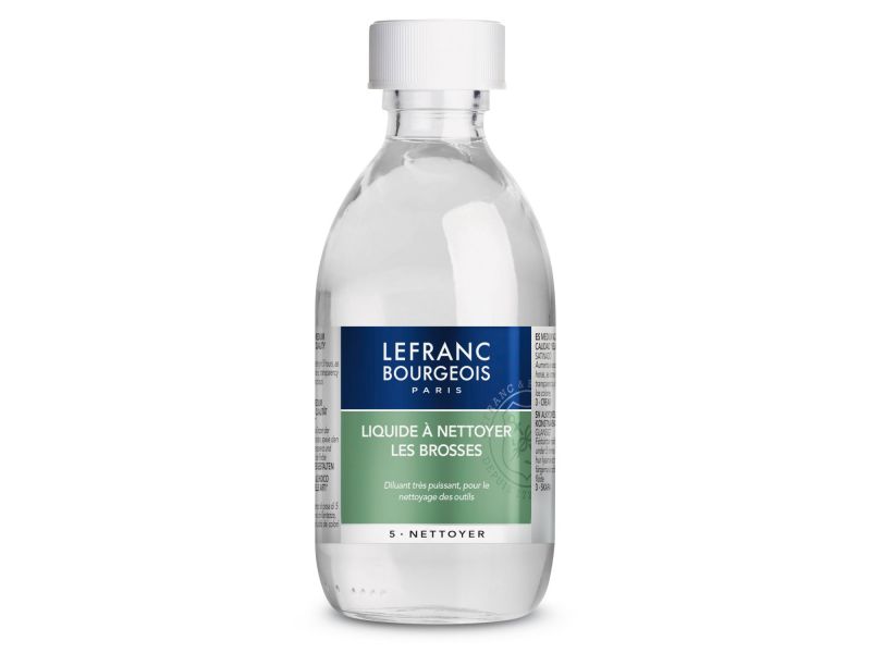 Liquid to clean brushes Lefranc