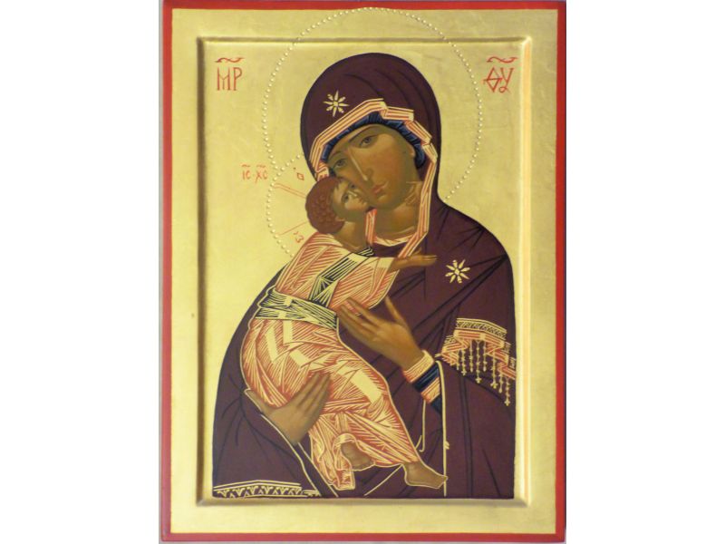 Vladimir Mother of God 24x32 cm