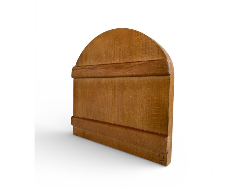 Tavola per icona in tiglio, modello S, liscia, zeppe, gesso