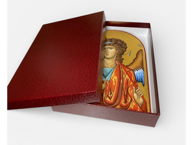 Boites en carton Recouvertes couleur bordeaux