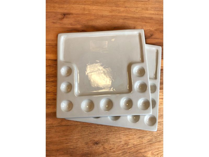 Tavolozza in ceramica 21x22 cm MADE IN ITALY