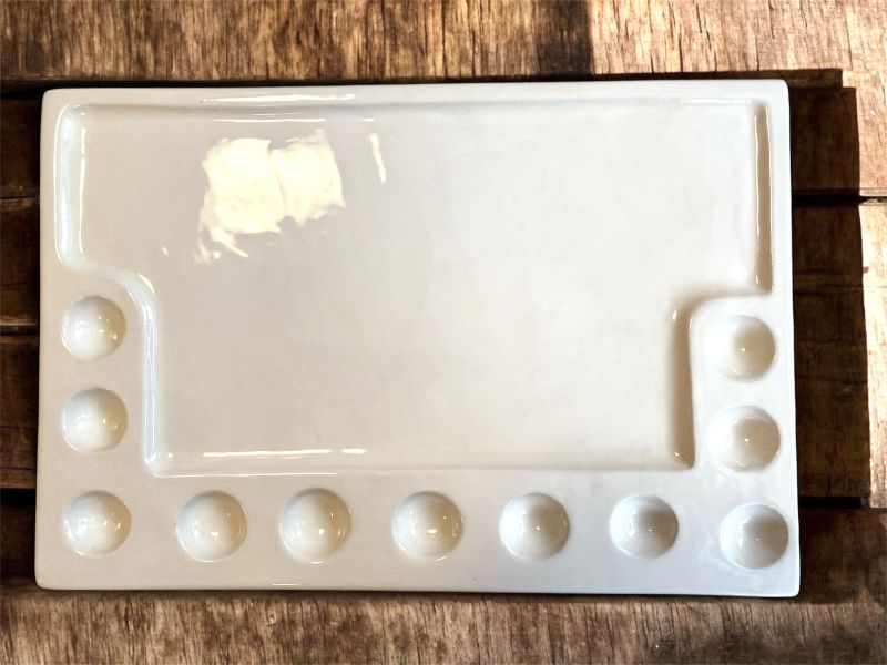 Tavolozza in ceramica 22x32 cm MADE IN ITALY
