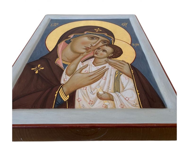 Icona Madre di Dio della Tenerezza 24x32 cm