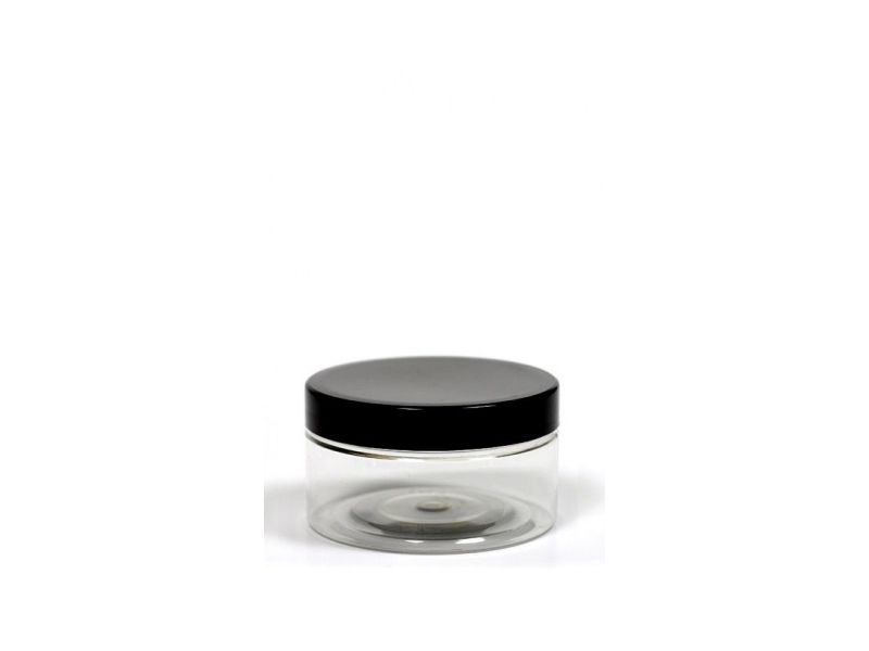 Plastic containers large (black cover)