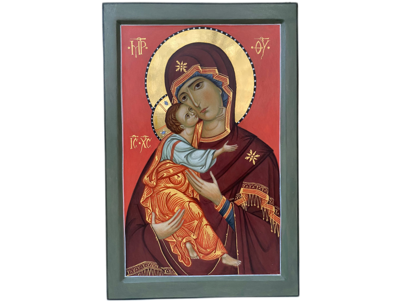 Icona Madre di Dio di Vladimir 25x38 cm