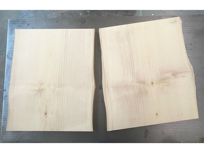 Pi�ce nque en bois d'�RABLE massif, largeur 32-33 cm, hauteur 40 cm