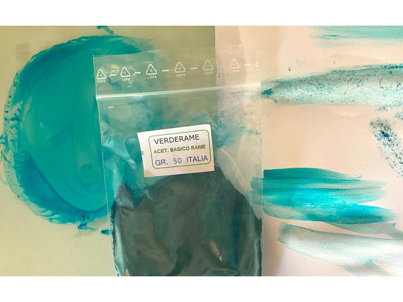 VERT-DE-GRIS, pigment italien