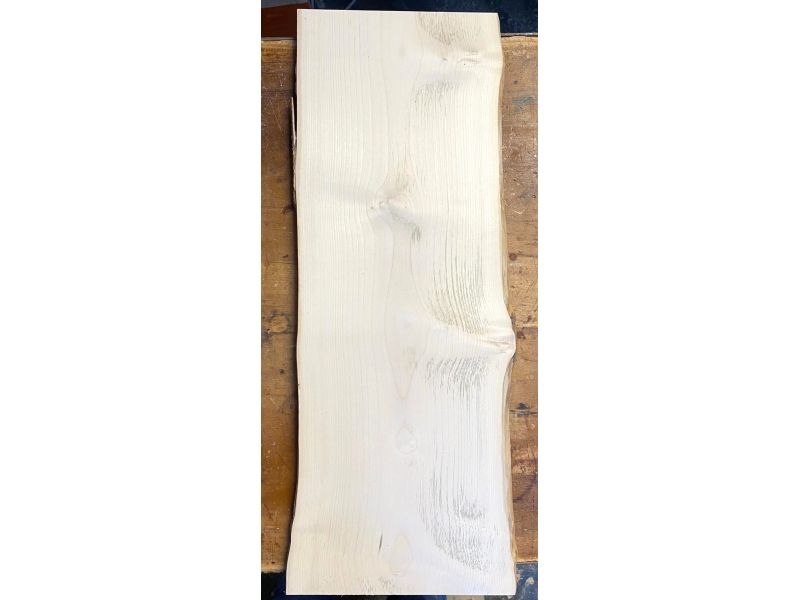 Pezzo unico inlegno massiccio di ACERO, larghezza 30 cm, altezza 83 cm