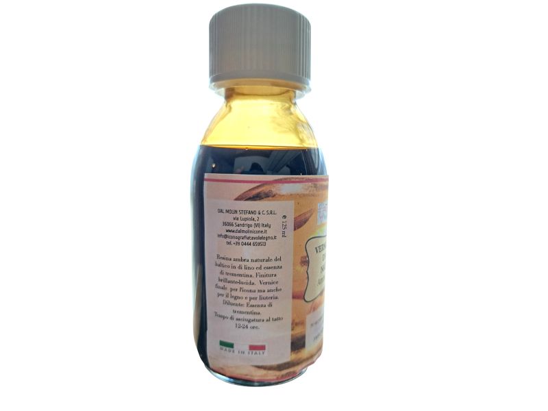 Barniz de �mbar, genuino, 125 ml, Russia