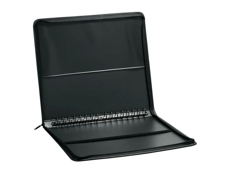 Cartella portadisegni 29,5x37x4 cm, per fogli A4, con maniglia e cerniera