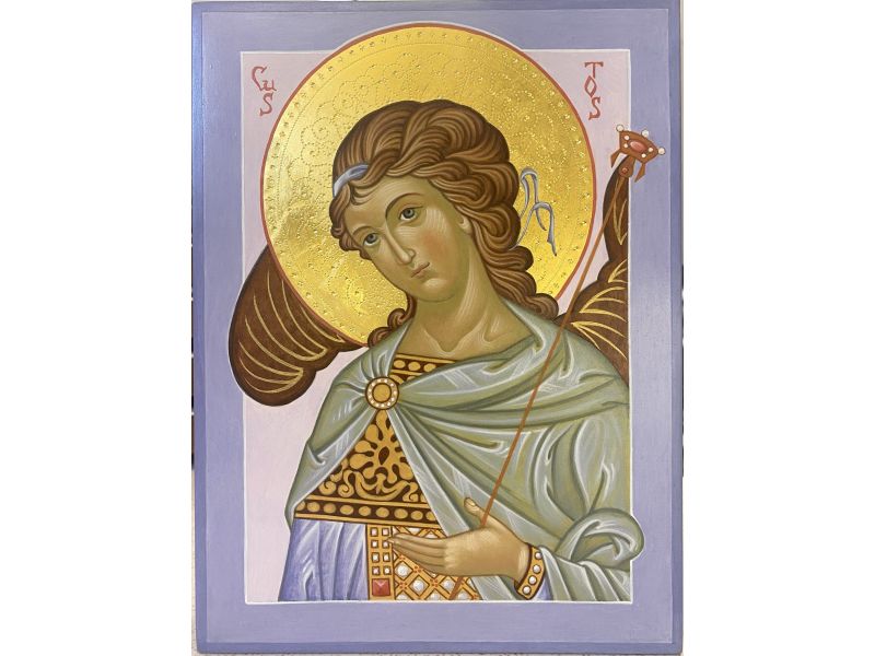 Icona Angelo Custode 18x24