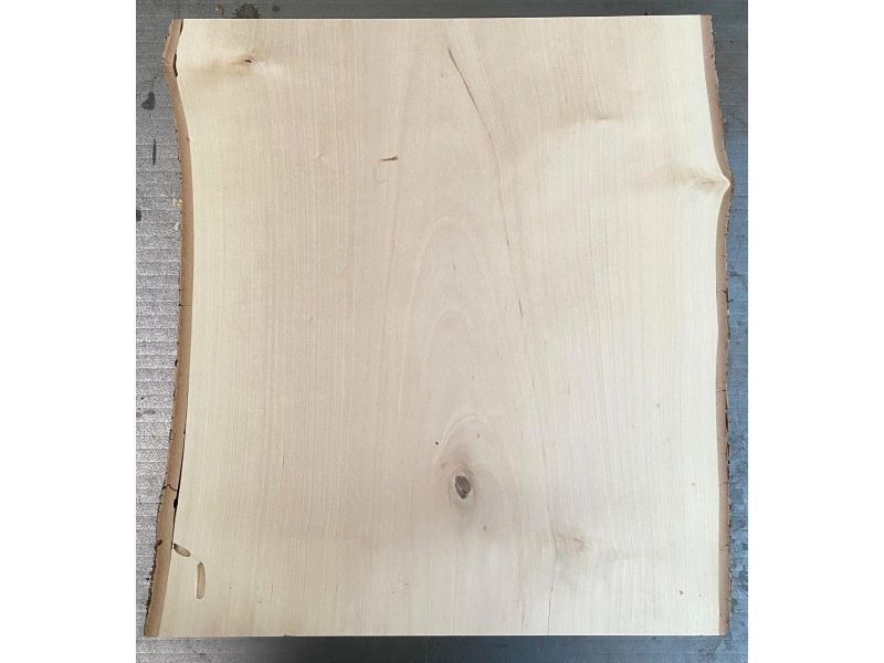 Unique piece in solid BIRCH wood, width 34 cm, height 40 cm
