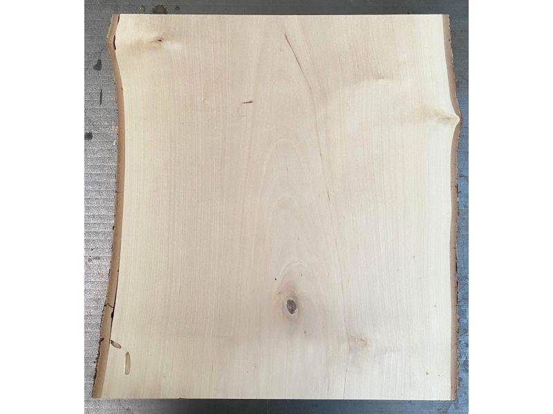 Unique piece in solid BIRCH wood, width 33 cm, height 40 cm