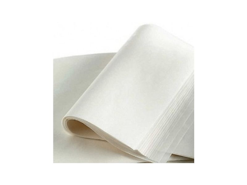 White parchment paper to cover the painted icons, gr. 35, 37x50 cm (5 sheets)