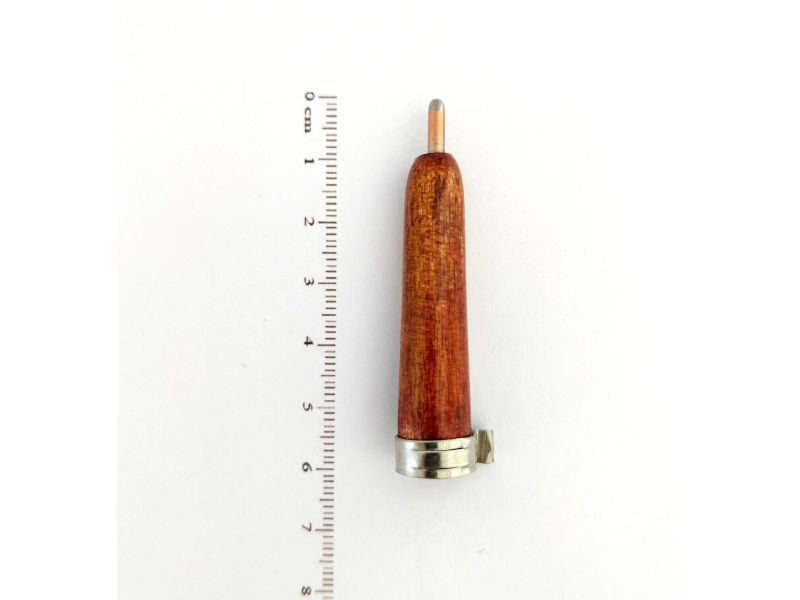 Runder Stichel mit Holzgriff  Dott num. 1 Durchmesser 2,3 mm