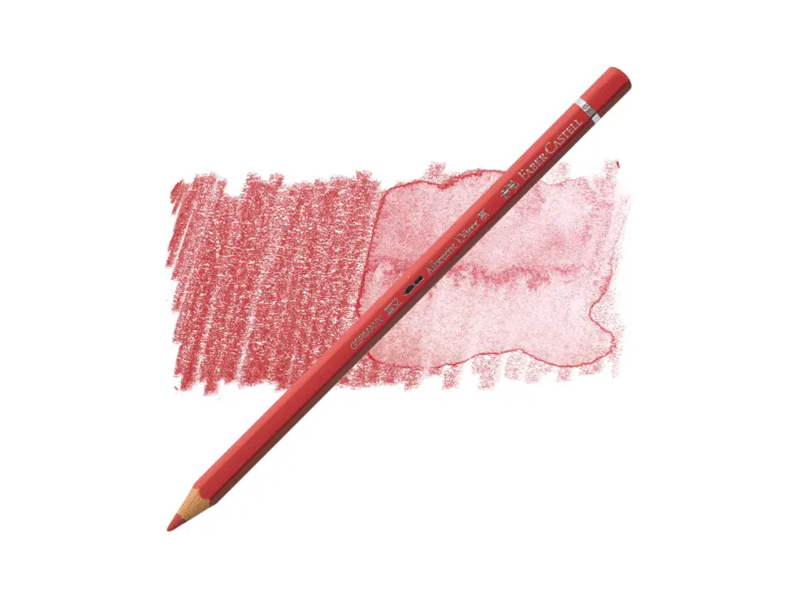 Albrecht Drer watercolour pencil, pale geranium lake