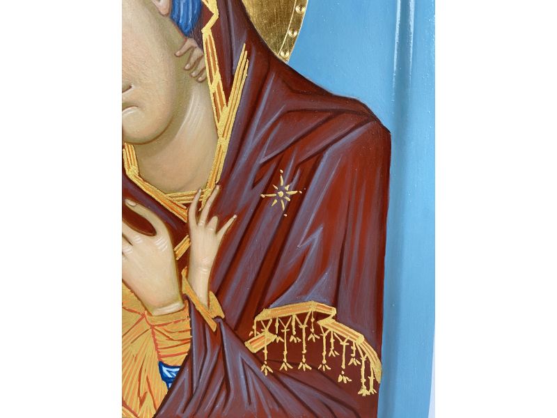 Icona Madre di Dio della Tenerezza 25x30 cm