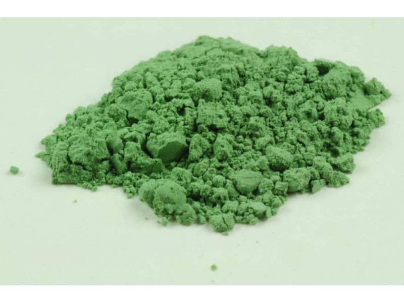 Terre franaise vert clair, pigment de Kremer