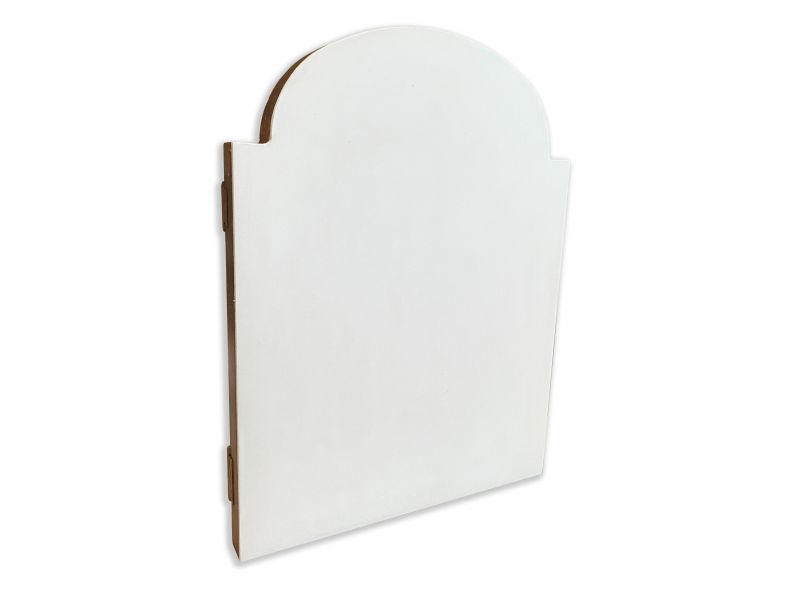 Linden icon board, model R6, smooth, wedges, plaster