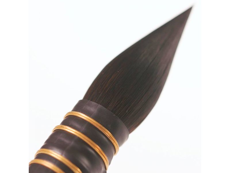 Round quill brush, HIDRO fiber, UNICO INFINITO series 850 Borciani Bonazzi