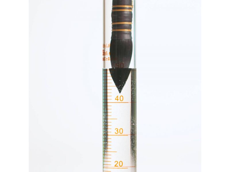 Round quill brush, HIDRO fiber, UNICO INFINITO series 850 Borciani Bonazzi