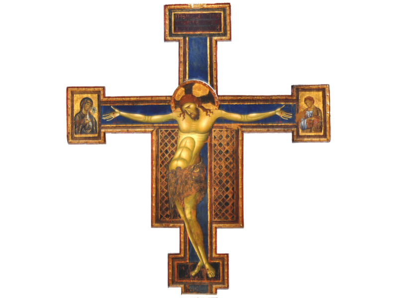Kreuz Giunta Pisano S. Domenico, glatt, roh