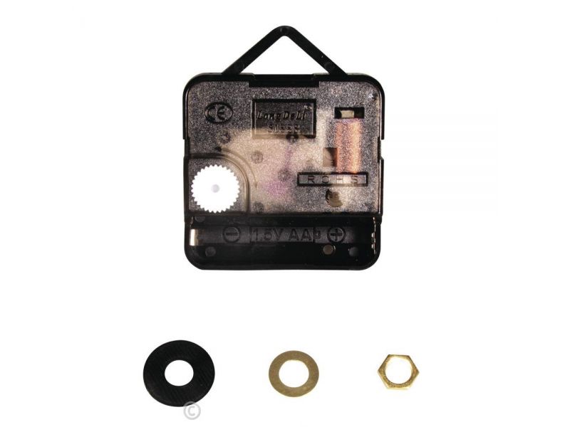 Mecanismo de reloj de cuarzo, 7,6 mm , eje 20 mm, ensamblado