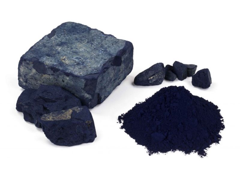 Bleu indigo vritable (Idigofera Tinctoria), pigment de Kremer