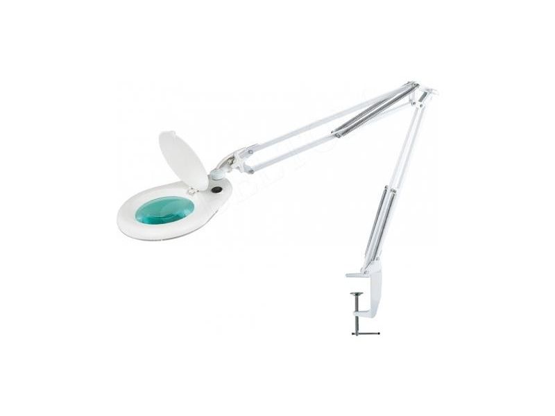 Led table lamp with 5 diopters magnifying glass, diam. 12 cm