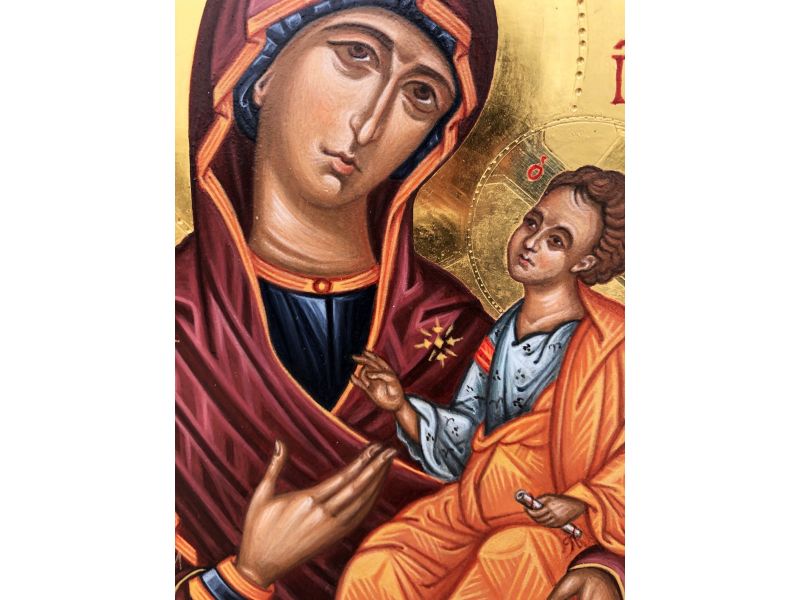 Icona, Madre di Dio Odighitria 20x25 cm