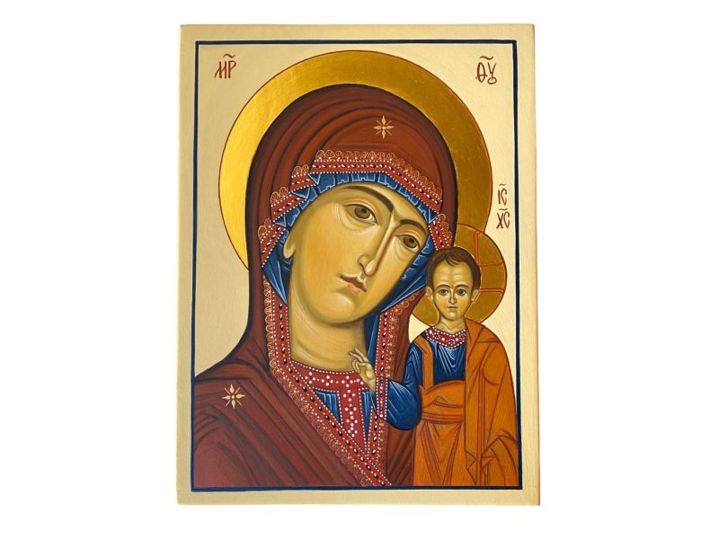 Icona Madre di Dio di Kazan 21x28 cm