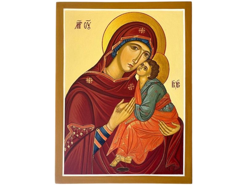 Icona Madre di Dio della Tenerezza 24x32 cm