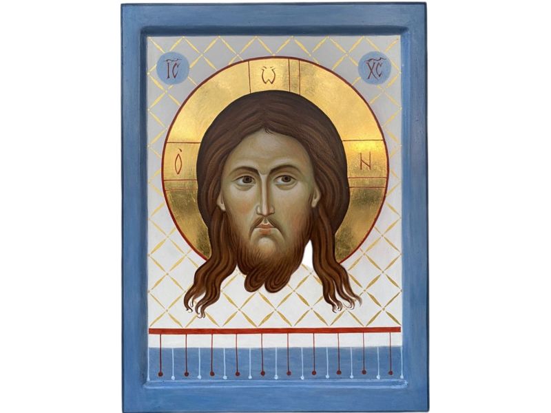 Visage du Christ, Mandiglion 24x32 cm