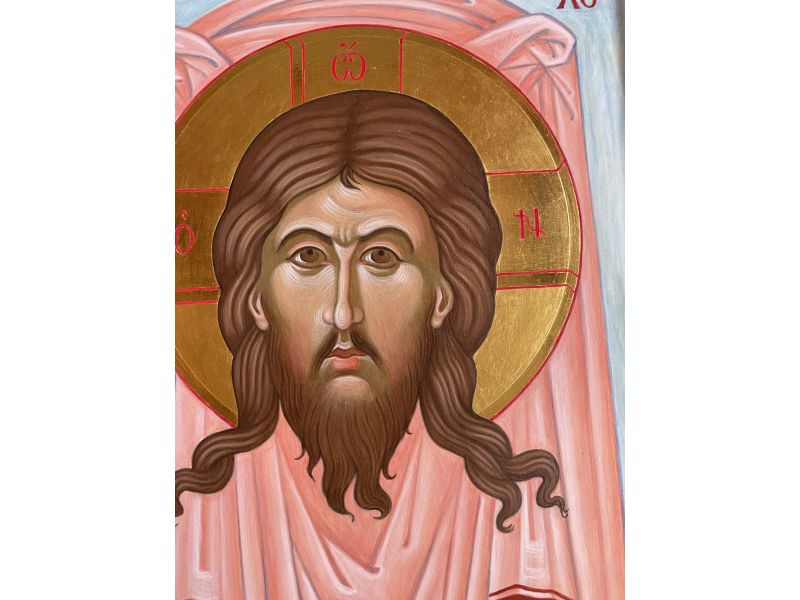 Ic�ne peinte, Mandiglion 25x35 cm