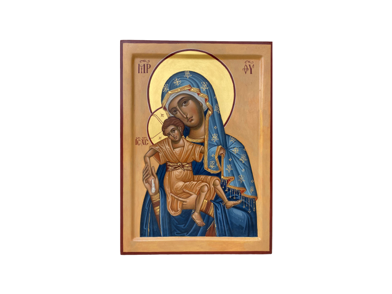 Icon, Virgin Eleousa of Kykkos, 25x35 cm