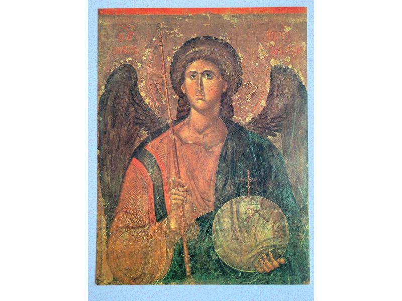 Print icon Archangel Michael Greece, 19x25 cm