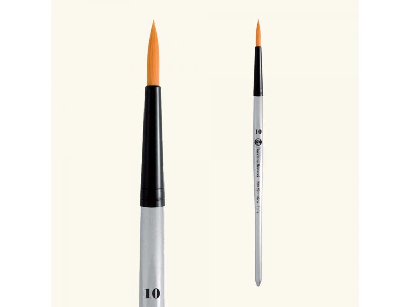 Synthetic brush gold, series 900, round tip. Borciani Bonazzi