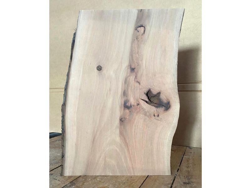 Einzigartiges St�ck aus Birnenholz mit Rinde, Breite 25 cm x H�he 39 cm