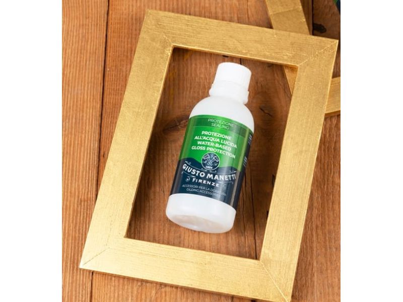 Vernis protecteur brillant  base d'eau 125 ml, Manetti