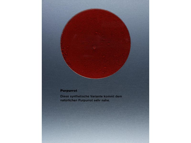 Rouge pourpre, bruntre pigment Kremer (cod.23490)